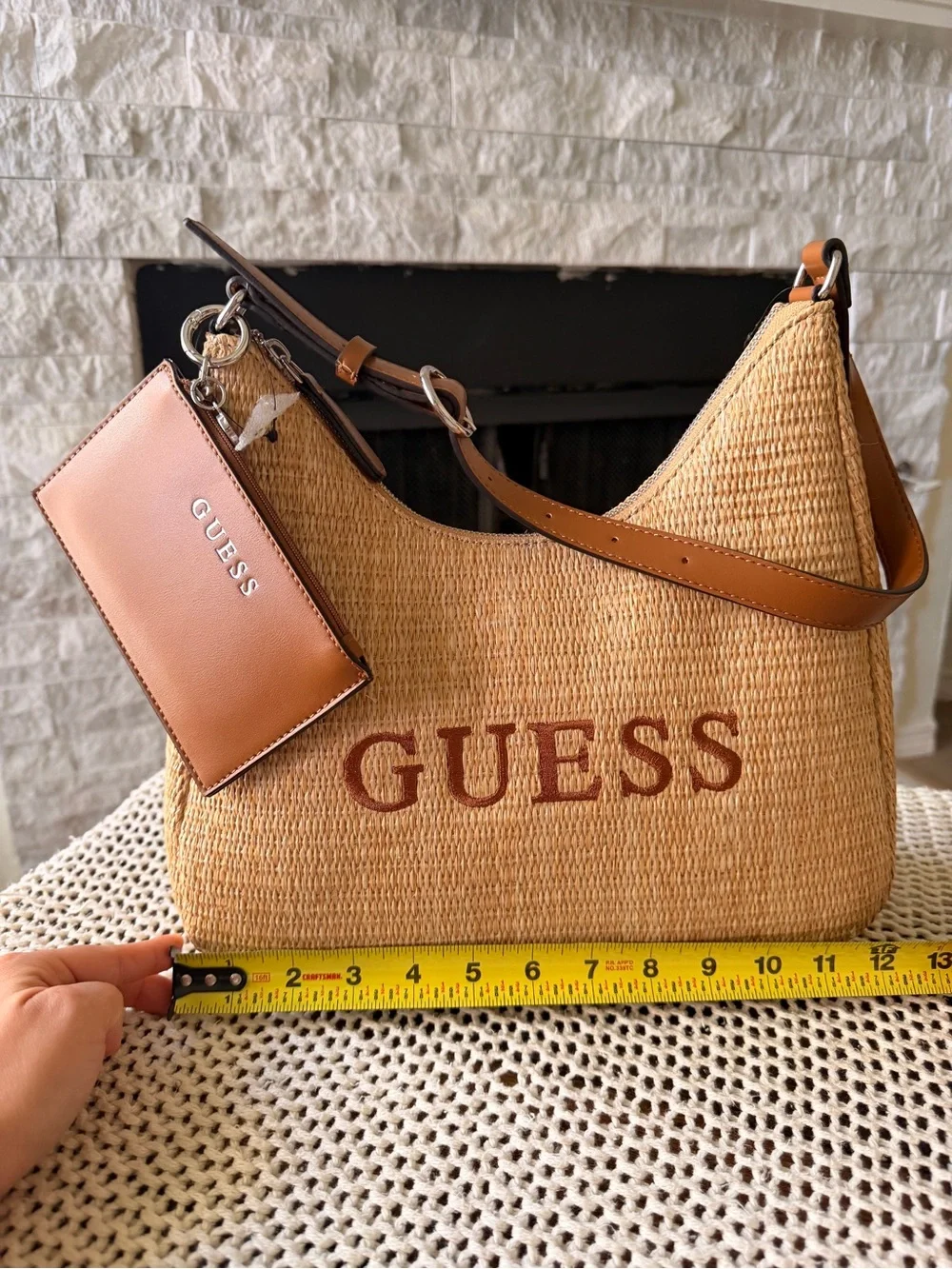 Guess hobo leather style